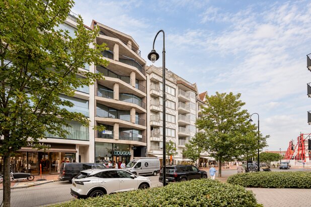 Duplex-penthouse te koop aan de Kustlaan in Knokke-Zoute